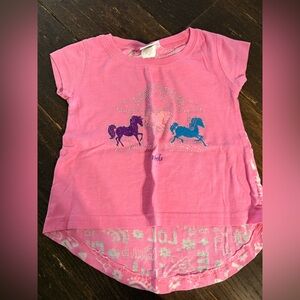 Pink Carousel Kids T-Shirt
